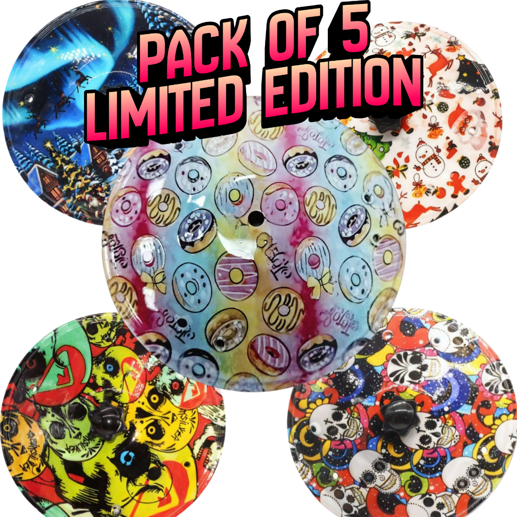 Pack of 5 Cymbals